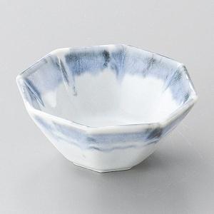 呉須流し八角小付 約8cm 和食器 楕円・変形鉢...の商品画像