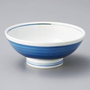 呉須千段6.0平身丼 約18cm 和食器 そば・...の商品画像