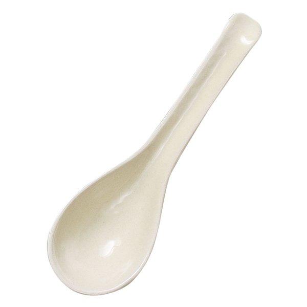 耳付カラーレンゲ ライトイエロー 約16cm 中華食器 レンゲ・カトラリー イエロー系 日本製 美濃...