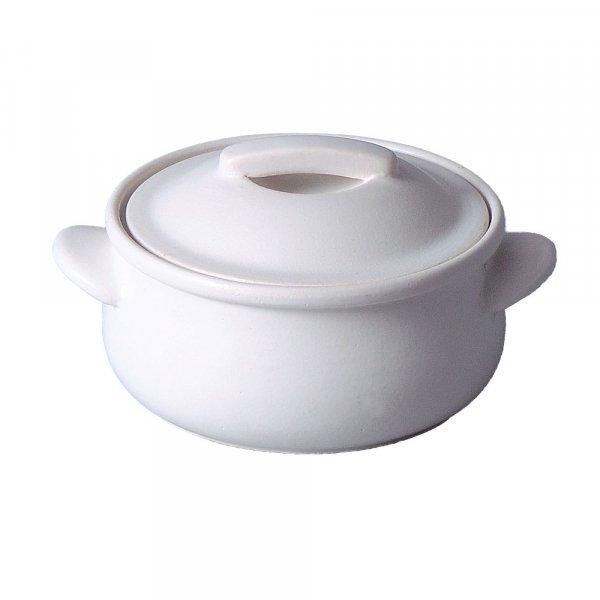 両手鍋 ホワイト 約12cm 洋食器 耐熱グラタン・タパス 楕円・変形鉢 小鉢 ホワイト系 オーブン...