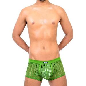全面ドット メッシュ 大胆 ボクサーパンツ anq047