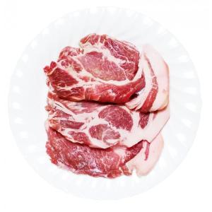 宮崎県産銘柄 霧島山麓豚 肩ロース 100g　SPFポーク 業務用 冷蔵品 (生姜焼き用)