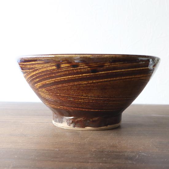 どんぶり 小鹿田焼 坂本工窯 六寸丼 刷毛目 民藝 和食器 ラーメン丼 うどん鉢 陶器 日本製 手仕...
