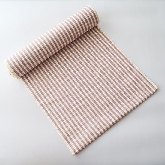 伊勢木綿 反物 綿麻 B 夏着物 臼井織布 三重県伝統工芸品 木綿 麻 リネン 日本製