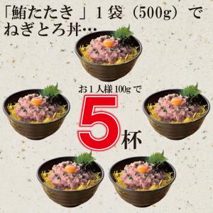 ネギトロ 500g マグロ たたき 冷凍 業務...の詳細画像2