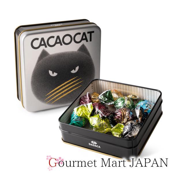 CACAOCAT 缶ミックス 8個入 SILVER[ダーク・ミルク・抹茶・チョコミント・ゆず・マンゴ...