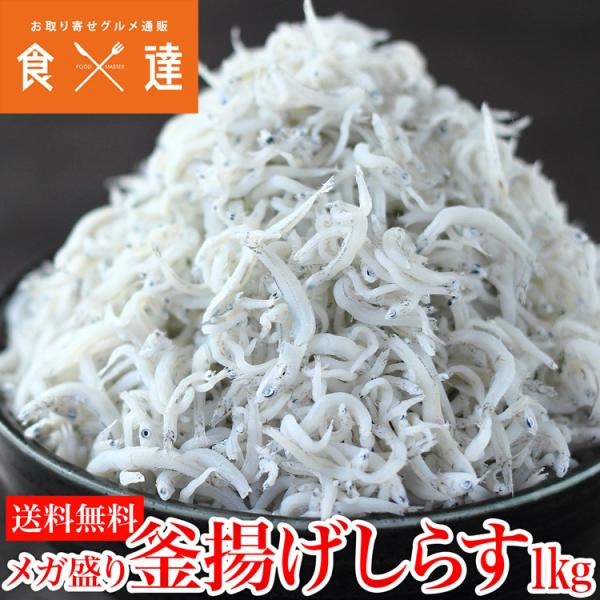 釜揚げしらす 1kg かまあげ シラス 業務用 冷凍便 ギフト