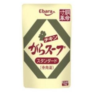 ガラスープ エバラ チキンがらスープ スタンダード(無塩)(骨肉湯) 12kg(1kg×12袋×1箱...