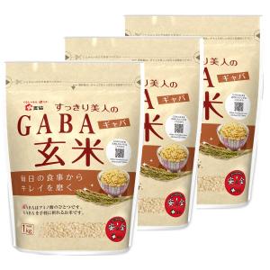 すっきり美人のGABA玄米　3kg（1kg×３）｜shokyoo-shop
