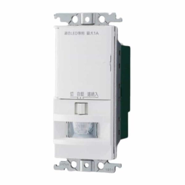 WTK12749W パナソニック コスモシリーズワイド21 トイレ壁取付 熱線センサ付自動スイッチ ...