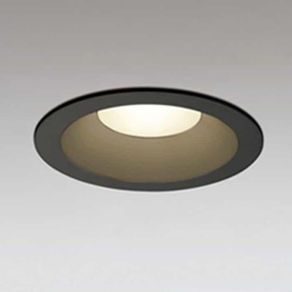 OD261448R オーデリック ダウンライト 埋込穴Φ125 白熱灯器具60W相当 電球色 ブラッ...