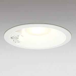OD361212R オーデリック ダウンライト 人感センサー付 埋込穴Φ150 白熱灯器具60W相当 電球色 防雨型｜照明デポ