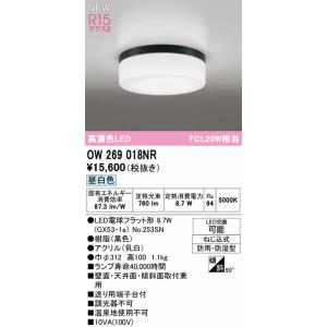 OW269018NR オーデリック 軒下シーリ...の詳細画像1
