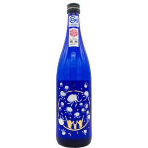 数量限定!加藤嘉八郎酒造「大山 クラゲボトル 純米吟醸 」クリアカートン付【720ml】　　　地酒 日本酒 おおやま くらげ クラゲラベル