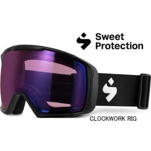 Sale! スノーゴーグル　スウィートプロテクション  クロックワーク Sweet Protection Clockwork RIG BLACK X light  AMETHYST｜shonanmart