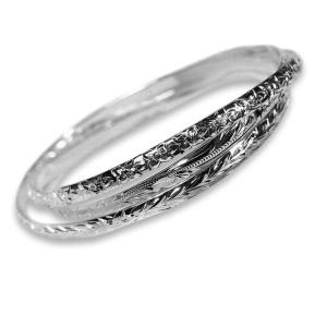 ルイヴィトン M64839 ジョンク モノグラム ブレスレット シルバー LOUIS VUITTON ルイヴィトン ブレスレット バングル ジョンク