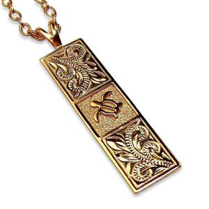 ハワイアンジュエリー ペンダント トップ 14K ゴールド ハイビスカス