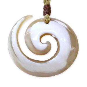 ハワイアンジュエリー 1点物レア フィッシュフック ネックレス