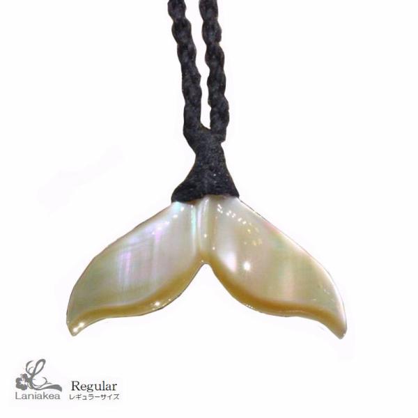 ハワイアンジュエリー ネックレス 夜光貝 ホエールテール 鯨尾 シェルカービング ボーンカービング ...