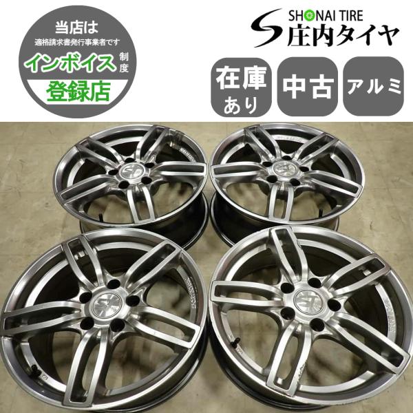 4本SET 会社宛 送料無料 17×7.5J SPORT TECHNIC スポーツテクニック アルミ...