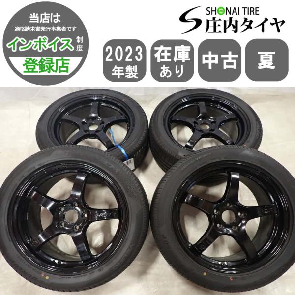 夏4本 会社宛 送料無料 225/50R18×7.5J 95W ダンロップ VEURO VE304 ...