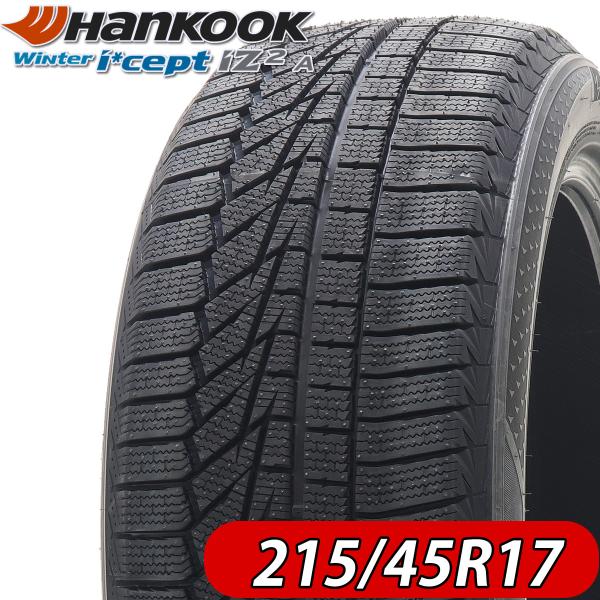 会社宛 送料無料 新品 215/45R17 87T スタッドレスタイヤ ハンコック Winter i...