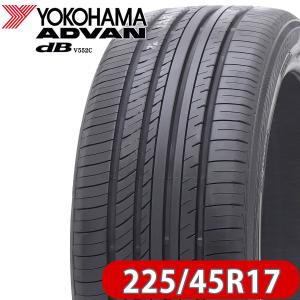 2024年製 会社宛 送料無料 225/45R17 94W 新品 ヨコハマ ADVAN dB V552 エクストラロード規格 SUMMER 4本価格