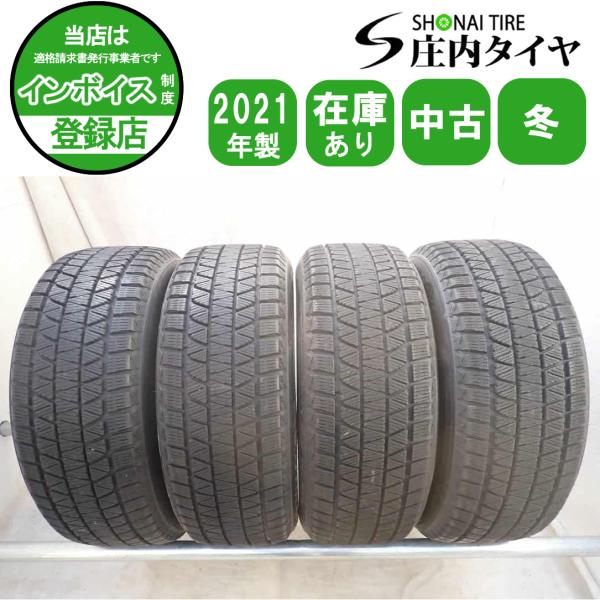 冬4本SET 会社宛 送料無料 235/60R18 107Q ブリヂストン ブリザック DM-V3 ...