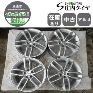 ATP 社外ホイール 18インチ 4本 8J5HPCD130+55 made in ITALY VW/トゥアレグ ポルシェ/カイエン audi/Q7等　(VHC262)クレジットカード QRコード決済可能 ポルシェ カイエン 純正 18インチ 8J +53 5H130 中古 アルミ ホイール