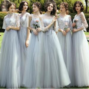 パーティードレス ブライズメイド 結婚式 大きいサイズ