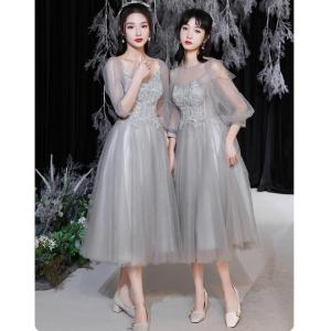 上品 ウェディングドレス ブライズメイド ドレス