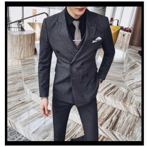 3ピーススーツ メンズスーツ 3点セットスーツ カジュアル