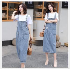 デニム ロングスカート レディースセットアップ の商品一覧 オールインワン セットアップ ファッション 通販 Yahoo ショッピング