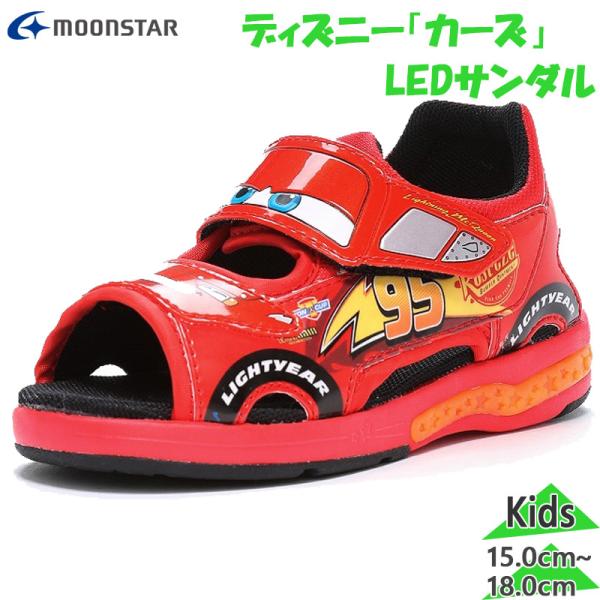 ムーンスター　ディズニー ジュニア キッズ DN C1334 男の子 キャラクター 靴 シューズ サ...