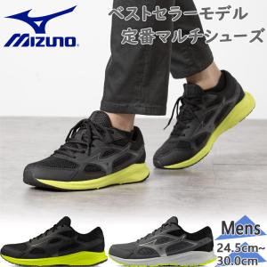 3E相当　幅広　ワイド ミズノ メンズ マキシマイザー26 スニーカー 靴 シューズ 陸上 ランニング ジョギング トレーニング 部活 紐 K1GA2400