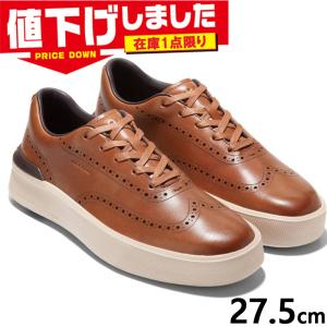 US10(27.5cm) コールハーン メンズ GRANDPRO CREW WING TIP 靴 シューズ カジュアル 牛革 本革 C37606｜shooting-star