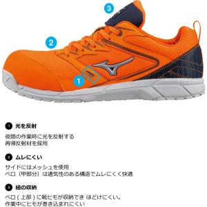 ミズノ メンズ オールマイティVS 安全靴 靴...の詳細画像2
