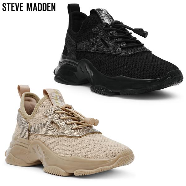 ヒール5.0cm スティーブマデン レディース Match-re-va ストーンスポーティースニーカ...