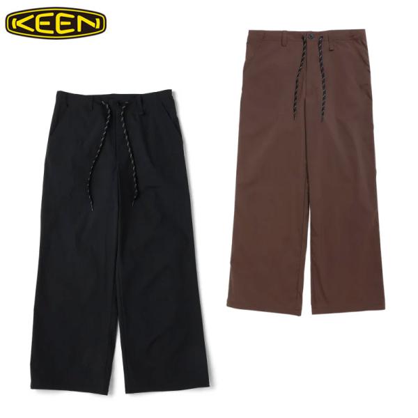 キーン メンズ レディース NYLON STRAIGHT PANTS ナイロン ストレート パンツ ...