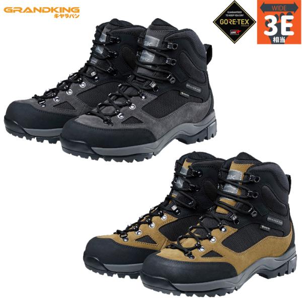 3E　幅広　ワイド　グランドキング キャラバン メンズ レディース GK8X_FFF スニーカー 靴...