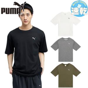 プーマ メンズ ESS エレベーテッド MX カモ バック プリント 半袖 Tシャツ アパレル UVカット 紫外線対策 吸汗速乾 MIX CLOTH クルーネック 丸首 夏 運動 693749