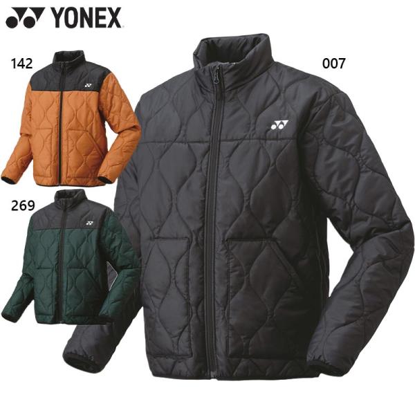 ヨネックス メンズ レディース ユニ中綿ジャケット テニス ウェア 競技 アウター 長袖 防寒 制電...