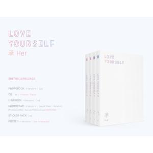【VER選択|全曲和訳】BTS LOVE YOURSELF 承 HER 5TH MINI 防弾少年団 5集 ミニ アルバム【レビューで生写真5枚】