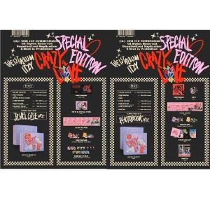 【2種セット|和訳無料付】ITZY THE 1ST ALBUM CRAZY IN LOVE SPECIAL EDITION【 ポスター付|レビューで生写真5枚|送料無料】｜shop-11