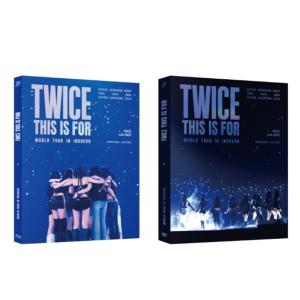 【公式特典付】【日本語字幕付き】【2種セット】TWICE - [THIS IS FOR] WORLD TOUR IN INCHEON DVD + BLU-RAY トワイス ワールドツアー 仁川 インチョン