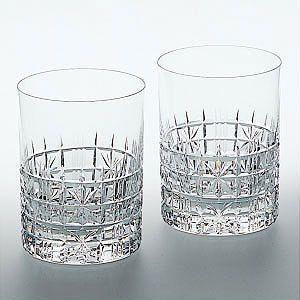 カガミクリスタル ロックグラス ペアセット カガミクリスタル 2138 お値打ち本舗 通販 Yahoo ショッピング