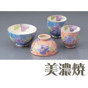 京焼 清水焼 染赤桜詰夫婦湯呑と夫婦茶碗セット 紫峰 : 松韻堂 Yahoo