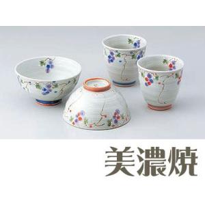 京焼 清水焼 紅白梅夫婦湯呑みと夫婦茶碗セット 陶あん : 松韻堂 Yahoo