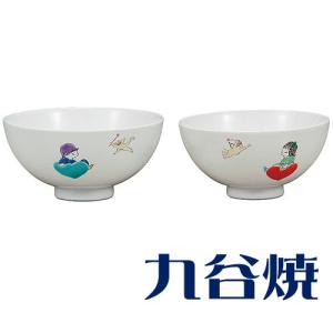 夫婦茶碗セット 九谷焼 エンゼル ペアセット 九谷焼 夫婦茶碗｜shop-adex