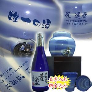 晩酌セット 焼酎 王道楽土 ＋名入れ 有田焼 焼酎サーバー